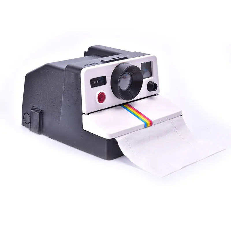 Toilet Roll Camera Paper Holder Bathroom Retro Decor