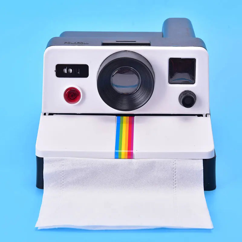 Toilet Roll Camera Paper Holder Bathroom Retro Decor