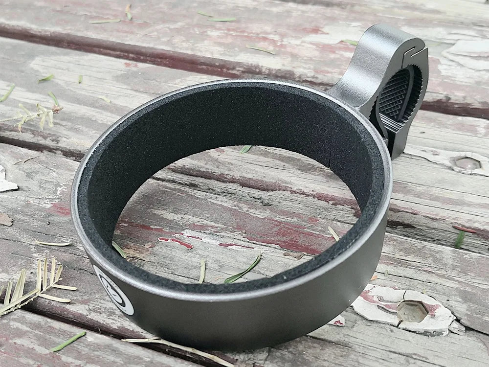 Aluminum Bicycle Coffee Cup Holder.