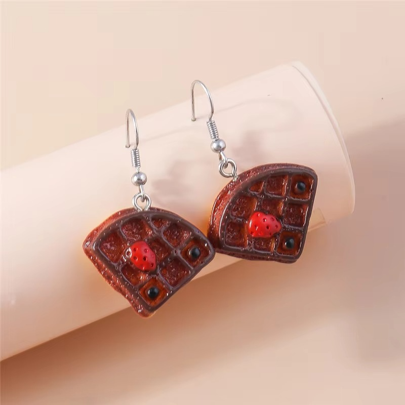 Bold Snack Charm Earrings