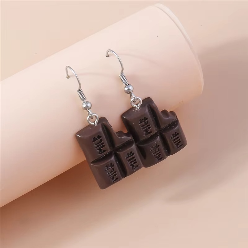 Bold Snack Charm Earrings