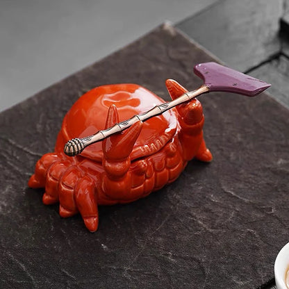 Cute Crab Ashtray with Lid