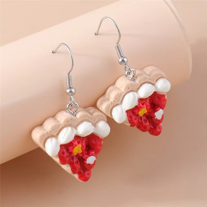 Bold Snack Charm Earrings